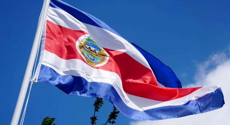 Costa Rica Flagge